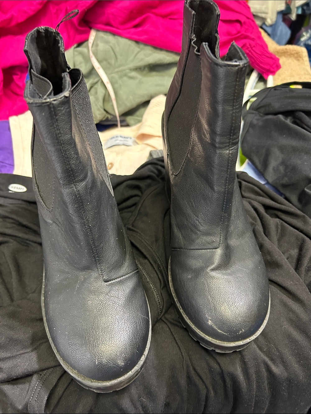 Black Chelsea type Boots from Divided